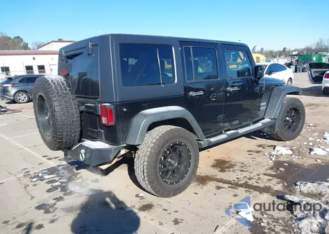 2014 Jeep Wrangler Unlimited Sport z USA, uszkodzony, nr VIN 1C4BJWDG9EL113094